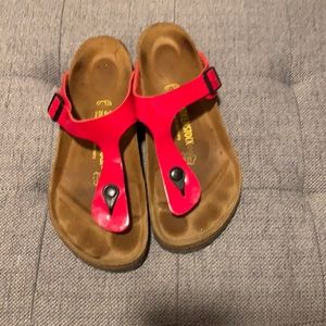 Gizeh Red birkenstoks